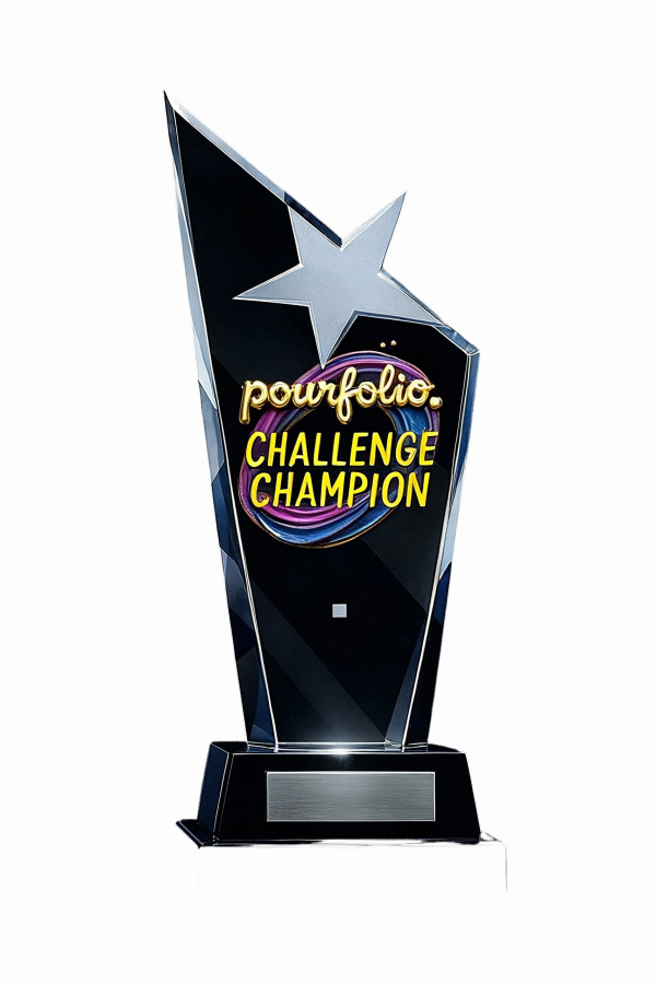Pourfolio Challenge Champ Badge