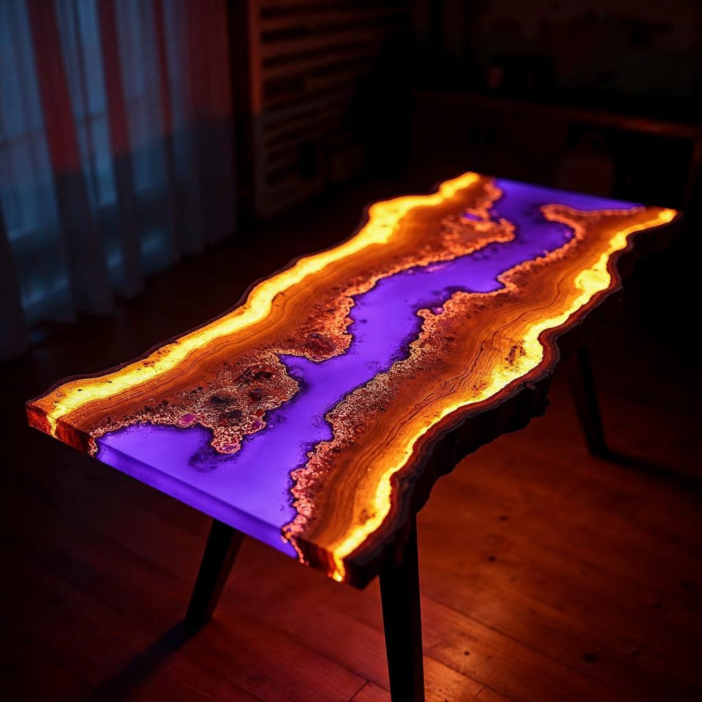 UV Resin & Mixed Media Installations